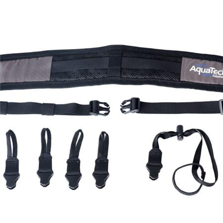 CAMERA STRAP BLACK WITH CLIPS 